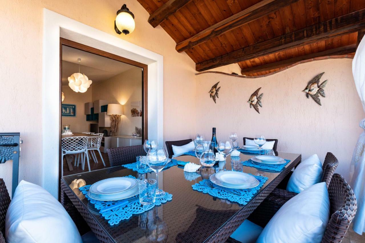 La Casa Delle Conchiglie Villa Villasimius Bagian luar foto